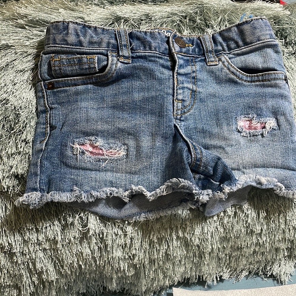 Super stretch denim shorts